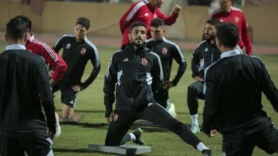 الأهلي يختتم استعداداته لمباراة سموحة غدًا 
