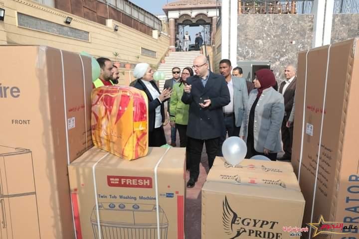 محافظ بني سويف يشهد احتفالية مصر الخير 