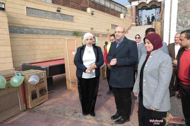 محافظ بني سويف يشهد احتفالية مصر الخير 