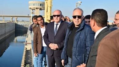 سويلم يتفقد قناطر نجع حمادي الجديدة للإطمئنان على حالة القنطرة والأهوسة