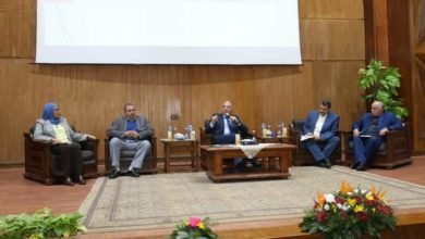 سويلم يشارك في ندوة "تطبيق المنظومة المتكاملة لتأهيل الترع"