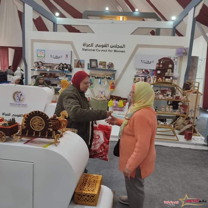 الشباب والرياضة تواصل المشاركة في فعاليات المعرض العربي للأسر المنتجة "بيت العرب"
