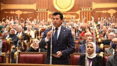 صبحي يشارك فى الجلسة العامة بمجلس الشيوخ 