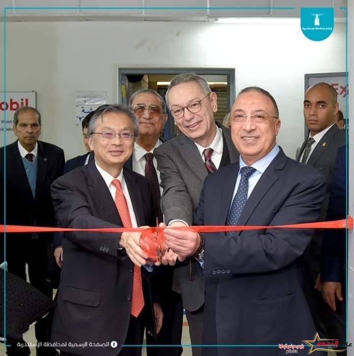 محافظ الإسكندرية يفتتح ورشة حياكة متكاملة حديثة بمركز التدريب والتشغيل المهني