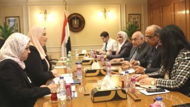 عصمت والقباج يبحثان تعزيز التعاون في إقامة مشروعات صغيرة لتوفير فرص عمل للفئات الأقل دخلًا