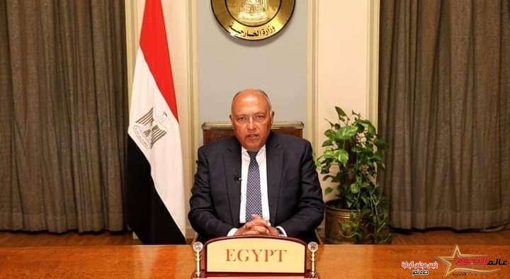 وزير الخارجية يلقي كلمة خلال الاجتماع الوزاري لمؤتمر "صوت الجنوب" تحت الرئاسة الهندية لمجموعة العشرين