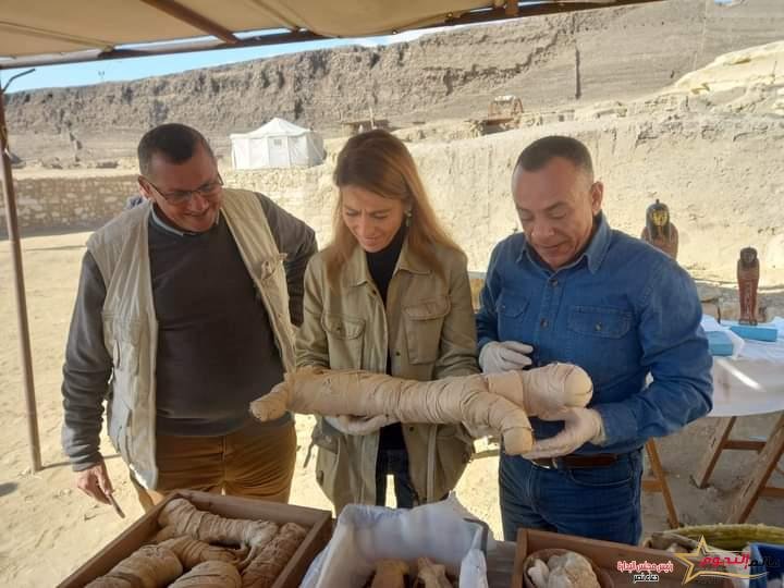 زيارة مدير المكتب الإقليمي لليونسكو لمنطقة آثار سقارة 1 زيارة مدير المكتب الإقليمي لليونسكو لمنطقة آثار سقارة