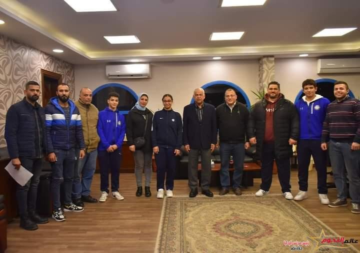 عامر يكرم أبطال سموحة في لعبة الچودو 2 عامر يكرم أبطال سموحة في لعبة الچودو