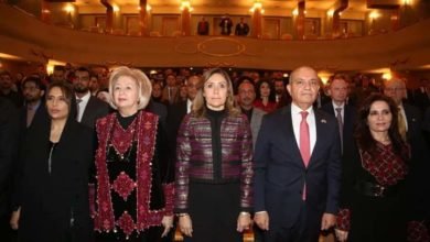 وزيرتا الثقافة المصرية والأردنية يشهدان "ليلة فنية على مسرح الجمهورية"