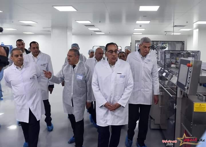 رئيس الوزراء يفتتح مصنع "بيوجينرك فارما" لتصنيع اللقاحات والمستحضرات الحيوية بالعاشر من رمضان