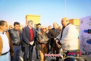 وزيره البيئة تتفقد المحطات الوسيطة بمراكز أبو تيج وديروط ومنفلوط بمبادرة حياة كريمة بمحافظة اسيوط