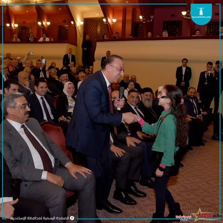 محافظة الإسكندرية تحتفل بعيد الشرطة 71 وأعياد الأقباط بدار الأوبرا