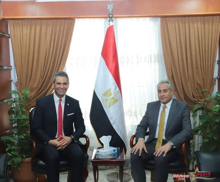 وزير القوى العاملة يلتقي نظيره التونسي..