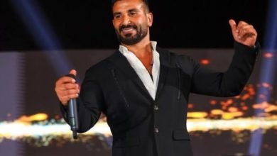 احمد سعد يحيي حفل joy awards في حضور منة شلبي 