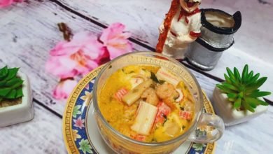 شوربة سي فود ... مقدمة من الشيف: إيناس حسنين