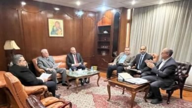 فوده يناقش مع رئيس صندوق التنمية الحضرية المشروعات الخاصة بالمناطق غير المخططة بجنوب سيناء