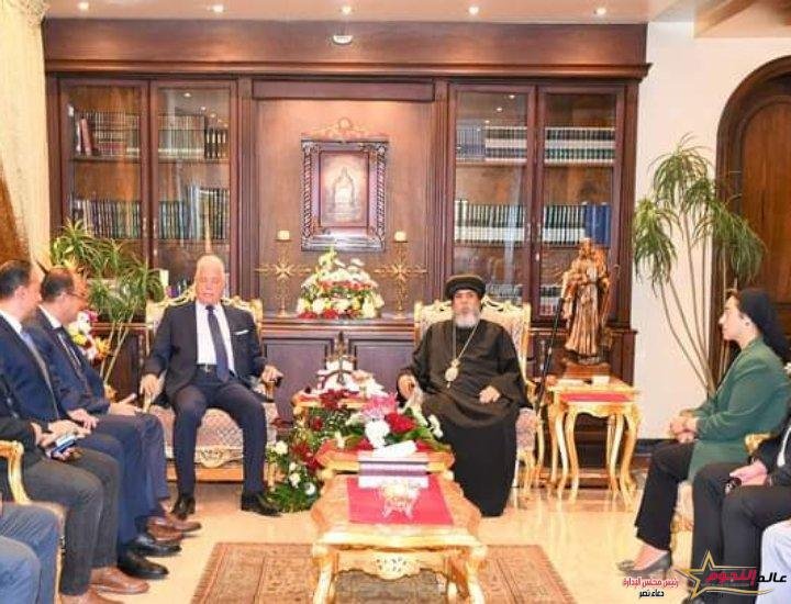 فوده يقوم بزيارة كاتدرائية السمائيين بشرم الشيخ ويقدم التهنئة للإخوة الأقباط الأرثوذوكس 2 فوده يقوم بزيارة كاتدرائية السمائيين بشرم الشيخ ويقدم التهنئة للإخوة الأقباط الأرثوذوكس