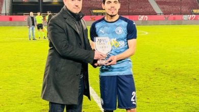 محمد حمدي أفضل لاعب في مباراة فيوتشر وبيراميدز 