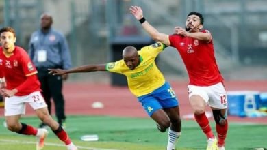 الأهلي يتعادل مع صن داونز بهدفين