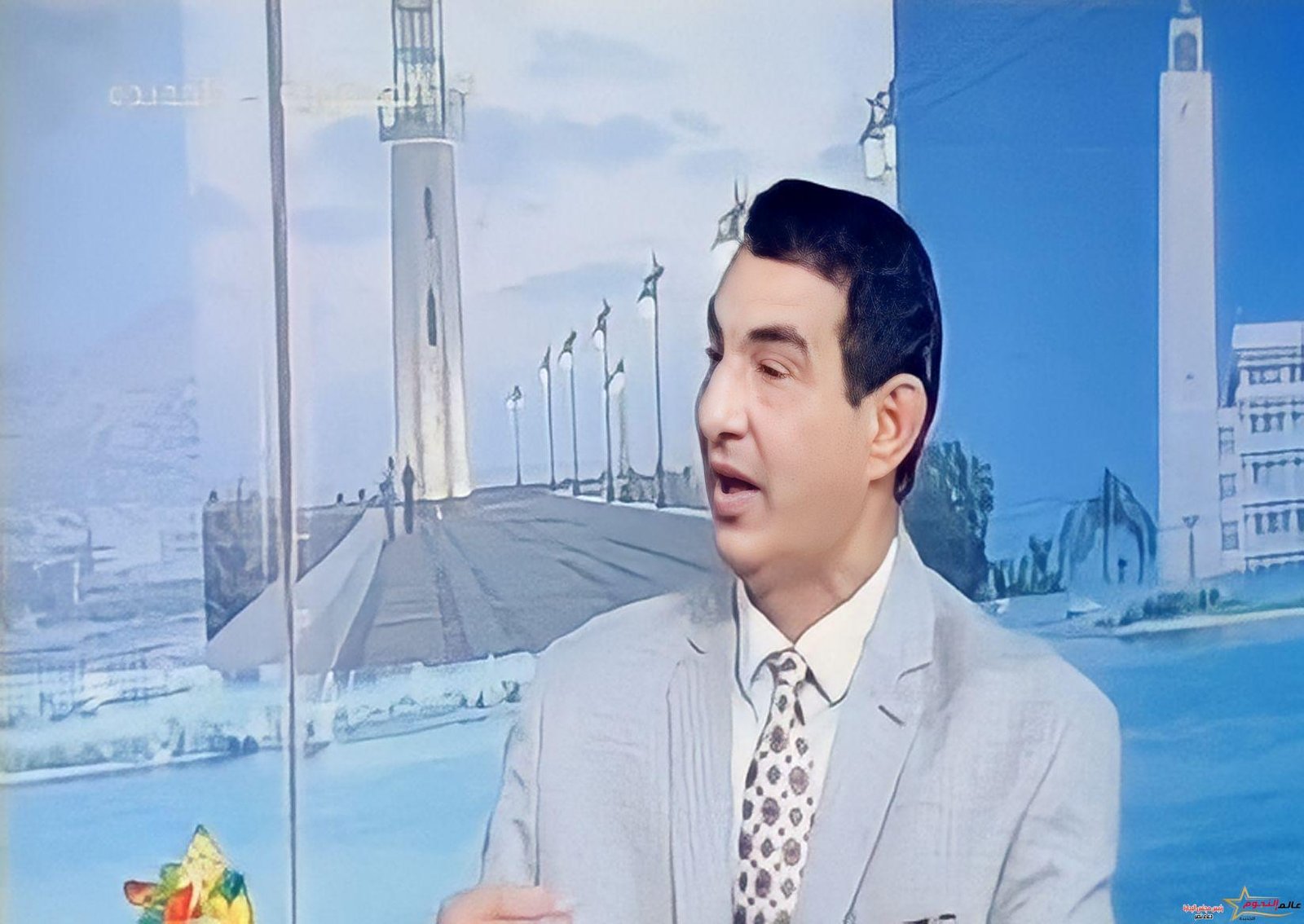 بالصور والفيديو العارف بالله طلعت علي قناة الدلتا الفضائية والحديث عن زيارة رئيس أوزبكستان لمصر