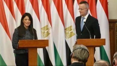 المشاط توجه الشكر للجانب المجري على حفاوة الاستقبال وتؤكد متانة العلاقات المصرية المجرية