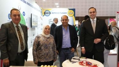 السبكي يتفقد جناح جمهورية مصر العربية بمعرض الصحة العربي "آراب هيلث 2023" بدبي