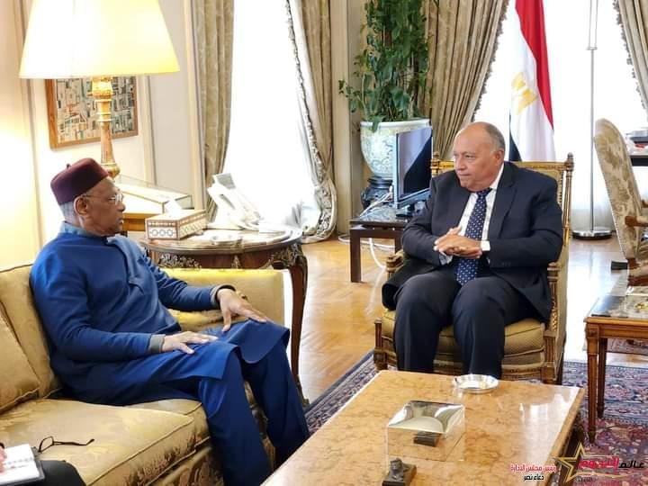 شكري يستقبل الممثل الخاص للأمين العام للأمم المتحدة إلى ليبيا