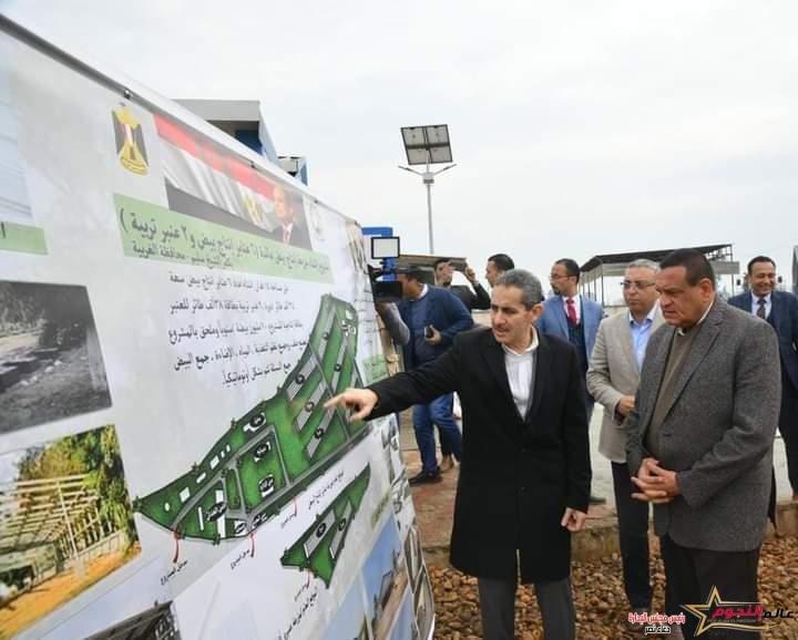 اللواء هشام آمنة والدكتور طارق رحمي يتفقدان مشاريع الإسكان الاجتماعي وإنتاج البيض 1 اللواء هشام آمنة والدكتور طارق رحمي يتفقدان مشاريع الإسكان الاجتماعي وإنتاج البيض
