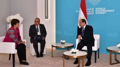 السيسي يلتقي السيدة كريستالينا جورجييفا المدير العام لصندوق النقد الدولي