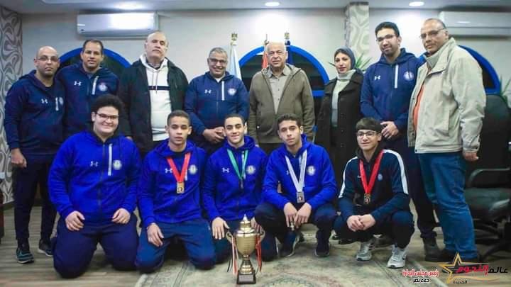 فرج عامر يكرم أبطال سموحة في لعبة الچودو بعد حصولهم على كأس بطولة الجمهورية للچودو 2 فرج عامر يكرم أبطال سموحة في لعبة الچودو بعد حصولهم على كأس بطولة الجمهورية للچودو