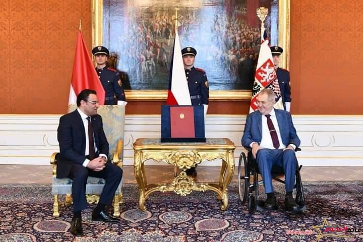 سفير مصر الجديد يتقدم بأوراق اعتماده لرئيس جمهورية التشيك 2 سفير مصر الجديد يتقدم بأوراق اعتماده لرئيس جمهورية التشيك