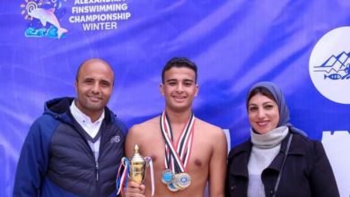 أبطال سموحة يتألقون في بطولة منطقة الإسكندرية الشتوية"٢٠٢٣" للسباحة بالزعانف والمونو
