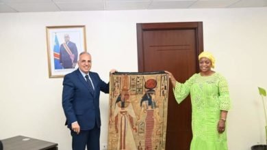 سويلم يلتقى نائبة رئيس الوزراء ووزيرة البيئة والتنمية المستدامة بجمهورية الكونغو الديمقراطية