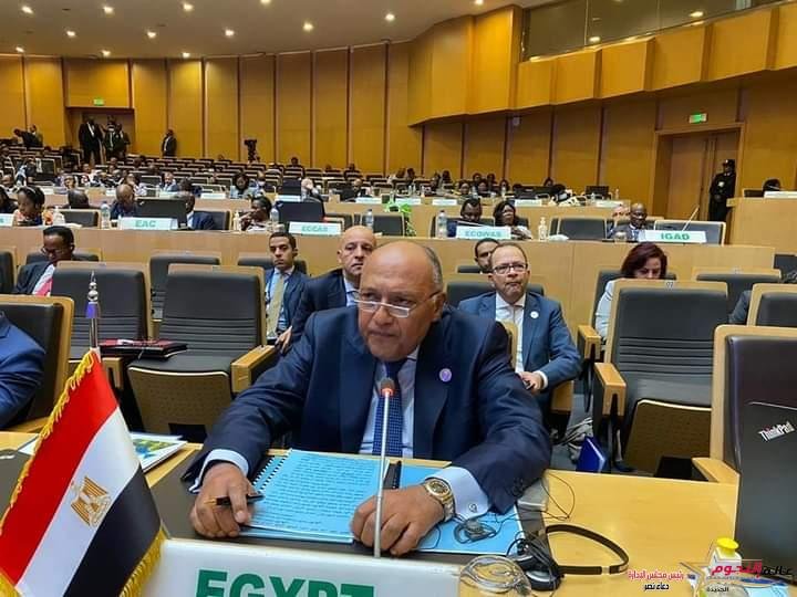 وزير الخارجية يؤكد على أهمية أن تركن أطراف النزاعات لمبدأ الحلول الإفريقية للمشاكل الإفريقية