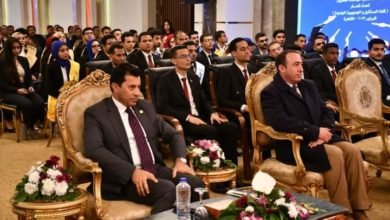 وزير الشباب والرياضة يلتقى أعضاء مجالس اتحادات طلاب الجامعات المصرية