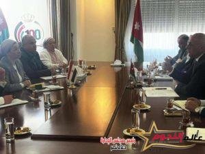 وزيرة البيئة تلتقى نظيرها الأردني لبحث فرص دعم الاستثمار في مجال حماية الطبيعة فى إطار زيارتها للأردن 2 وزيرة البيئة تلتقى نظيرها الأردني لبحث فرص دعم الاستثمار في مجال حماية الطبيعة فى إطار زيارتها للأردن