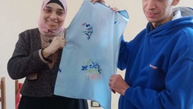 فعاليات الدورات التدريبية الحرفية تحت شعار"علمني حرفه" لذوى الهمم من القلج بالقليوبية