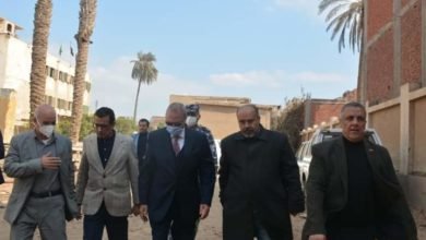 الهجان يتابع المشروعات الجاري تنفيذها بمدن بنها وكفر شكر 