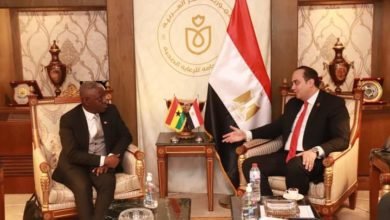 السبكي يبحث التعاون مع سفير غانا بمصر في مجال السياحة العلاجية 