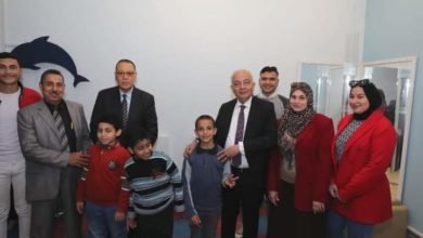 وزيرالتربيةوالتعليم ومحافظ الشرقية يتفقدان مركز تأهيل ذوي الإحتياجات الخاصة بمدينة العاشر من رمضان