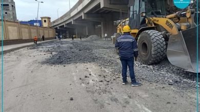 رفع كفاءة الطرق وترميم الشوارع المتهالكة استجابة لشكاوى المواطنين