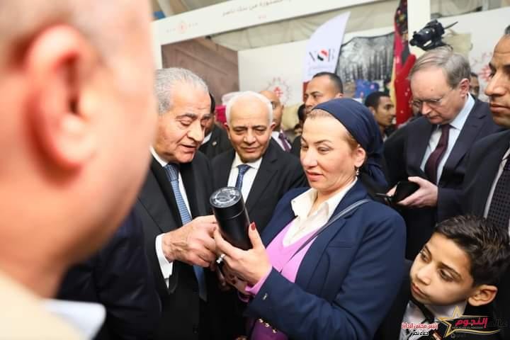 وزيرة البيئة تشارك في افتتاح معرض "ديارنا" للحرف اليدوية والتراثية 