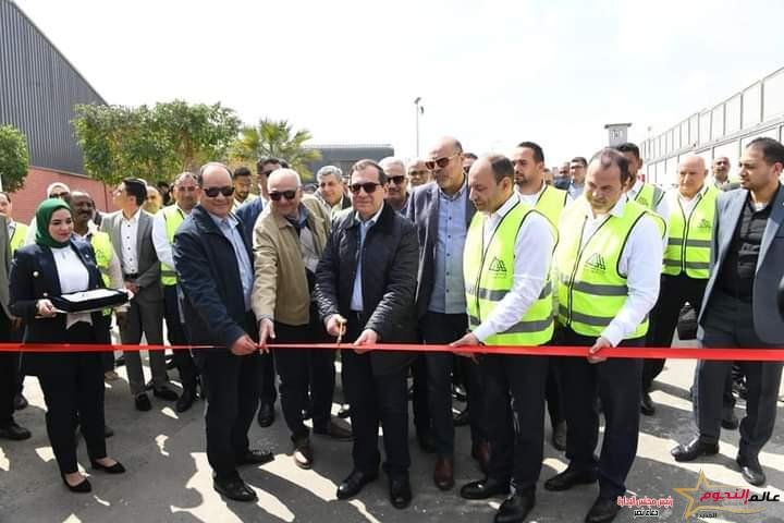 الملا يفتتح مشروع تطوير الورش والمخازن الرئيسية لشركة غاز مصر