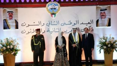 الملا يشارك دولة الكويت احتفالاتها الوطنية