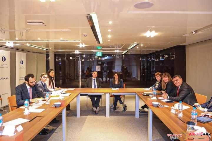 المشاط تعقد جلسة مباحثات ثنائية مع نائب رئيس البنك الاوروبي لإعادة الإعمار والتنمية مع بداية زيارته لمصر