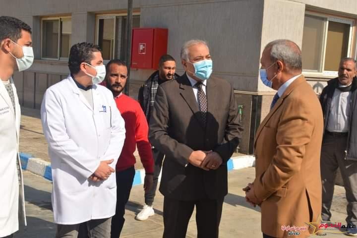 الهجان يتفقد أعمال الفرش الطبي والإداري لمستشفى القناطر المركزي 