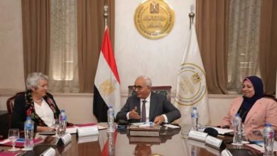 وزير التربية والتعليم يبحث مع وفد معهد جوته دعم سبل التعاون المشترك في تطوير التعليم