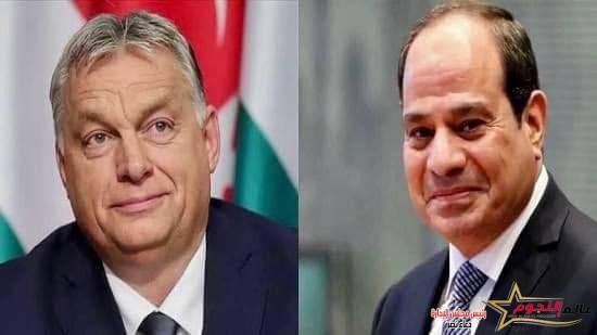 السيسي يستقبل السيد فيكتور أوبان رئيس وزراء المجر
