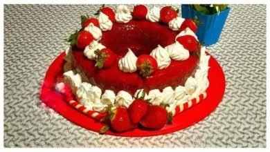 كيك شاتوه الفراولة ... مقدم من الشيف: هدى نور الدين