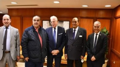 محافظ جنوب سيناء يستقبل الرئيس التنفيذي لمجموعة سكاي الكويتية لخدمات الطيران